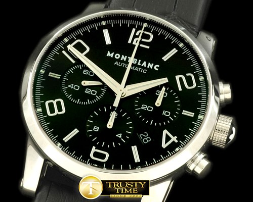 몽블랑 Timewalker Chrono SS/LE Black Asia 7753 28800bph -MB044B