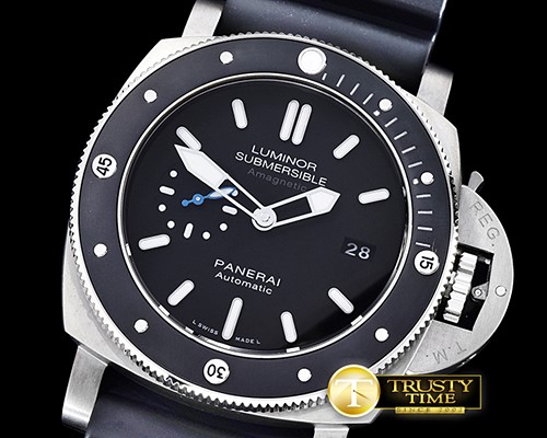 파네라이 PN1389 1950 AMagnetic TI/RU Blk XF P9010 Mod -PN1389RU
