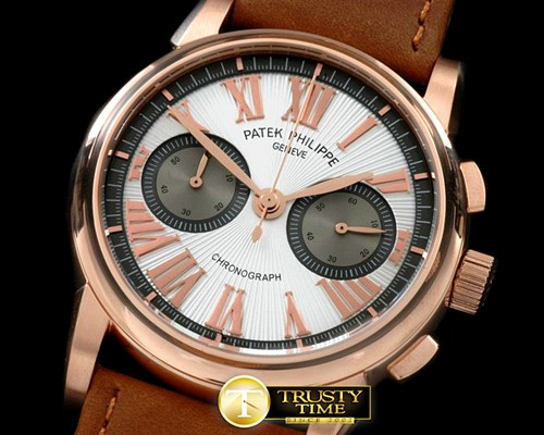 파텍필립 5170 Chrono RG/LE White Jap OS20 Quartz -PP0171B