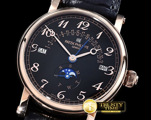 파텍필립 Grand Comp Pert. Cal. RetroG 5159 RG/LE Black Asia 21J -PP0246C