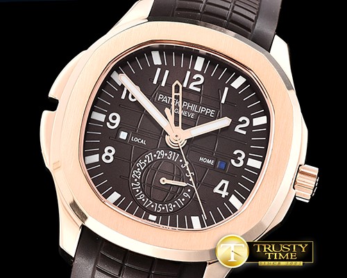 파텍필립 Travel Time Aquanaut 5164A RG/RU Brown Asia 23J Mod -PP0280