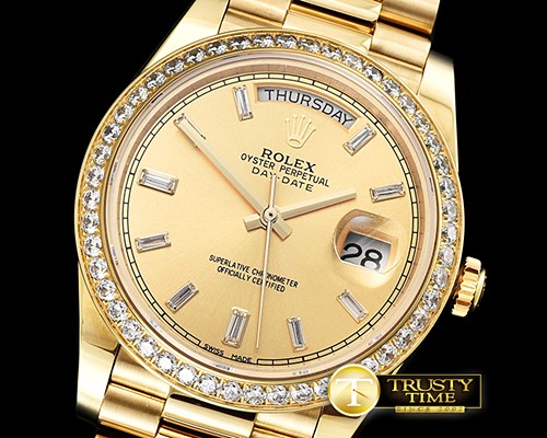 롤렉스 DD40 228206 Diam YG/YG Wrap Gold Diam BP Swiss 2836 -RDD0209B