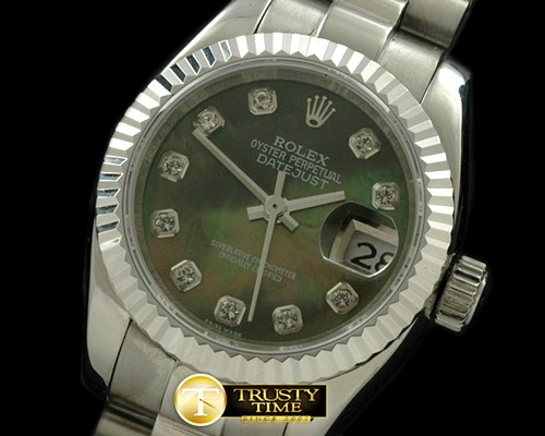 롤렉스 SS President MOP Green Diamond Swiss Eta 26712 -RDJLD0287B
