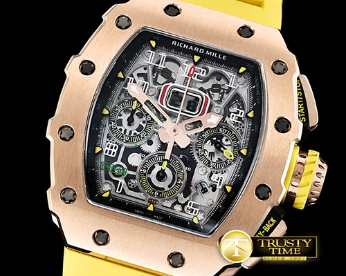 리차드밀 RM01103 Felipe Massa LE RG/VRU Skele KVF A7750 Mod -RM0151B