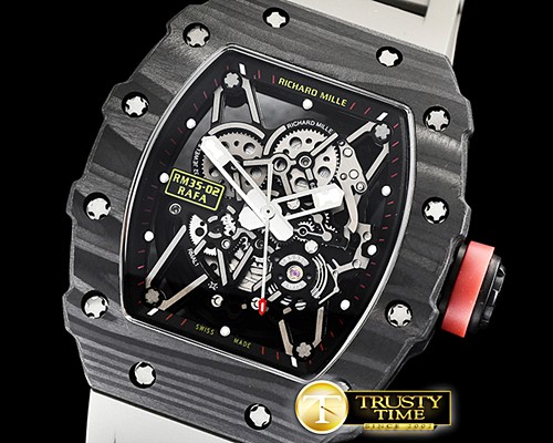 리차드밀 RM03502 Rafael N. FC/RU Grey Skele Blk KVF MY8215 Mod -RM0162A