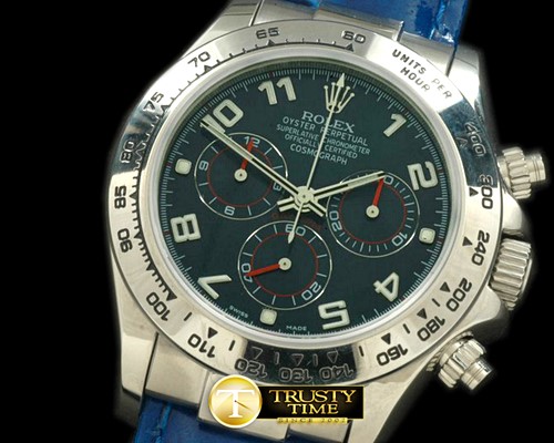 롤렉스 Daytona 116519 SS/LE Blue Num A7750 Sec@6 -ROLDYT0107A