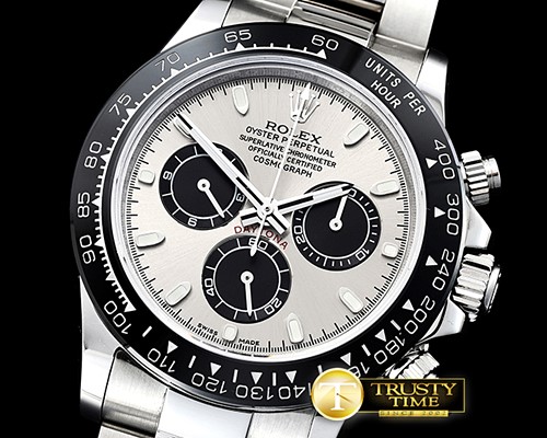 롤렉스 Daytona 116519LN SS/SS Grey/Blk Stks JHF A4130 Mod -ROLDYT0227B