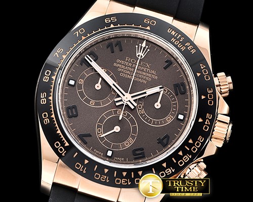롤렉스 Daytona 116515 CER/RG/RU Brown/Num ARF V2 A4130 Mod -ROLDYT0248A