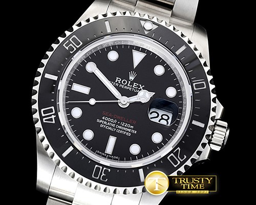 롤렉스 Seadweller 126600 43mm SS/SS Single Red BP Asia 3235 -ROLSD065A