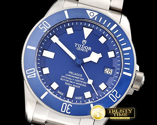 튜더 Tudor 2017 Pelagos TI/TI Blue XF V3 MY9015 Mod -TUD056