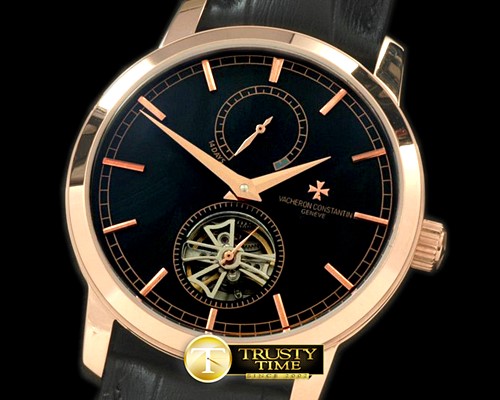 바쉐론콘스탄틴 Malte Tourbillon RG/LE Black Asian Auto 2813 -VC050A