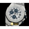 오데마피게 Royal Oak Chrono SS/SS Navy A7750 -AP0232A