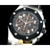 오데마피게 Royal Oak Chrono SS/LE 57th LEd Black A7750 -AP0279