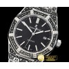 오데마피게 Royal Oak Ref.15400 Custom V2 SS/SS Black Jap 821A Mod -AP0494B