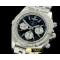브라이틀링 Chronomat B01 GMT SS/SS Black Stick A7750 -BSW0178B