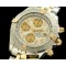 브라이틀링 Chronomat Evo SS/YG White Num A7750 28800bph -BSW0197C
