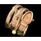 불가리 Serpenti Snake RG Gold/Diam Swiss Quartz -BVG0054F