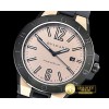 불가리 Diagono Magnesium 41 MG/RU Pink Jap Quartz -BVG0062C