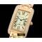 까르띠에 Tank Amercian RG/RG/Diam White Jap Quartz -CAR0283B