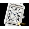 까르띠에 Cartier Tank Solo SS/SS White ZF Miyota 9015 Mod -CAR0394B