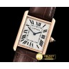 까르띠에 Cartier Tank Solo Mens RG/LE White XF Swiss Quartz -CAR0406B