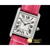 까르띠에 Cartier Tank Solo Mens Diams SS/LE White XF Swiss Qtz -CAR0406C