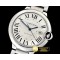 까르띠에 Balon Bleu Mens 42mm SS/SS White JF MY9015 Mod -CAR0408B