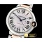 까르띠에 Balon Bleu 36mm RG/SS Pink MOP V6F MY9015 Mod -CAR0411