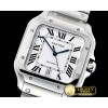 까르띠에 Santos De Cartier 2018 Mens XL SS/SS Wht KOR V2 MY9015 -CAR0448