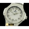 위블로 Big Bang 38mm SS/Ru All White Swiss Quartz -HUB0258A