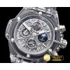 위블로 Big Bang Unico Pert. Cal. Sapphire PL/BRU Blk Jap Qtz -HUB0361C