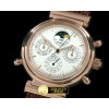 IWC Da Vinci Perpetual Calendar RG/LE White Asia 21J -IWC0125
