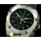 IWC Ingenieur Double Chrono SS/RU Black A7750 -IWC0190B