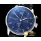 IWC Portuguese Chrono SS/LE Blue YLF Asia 7750 -IWC0352