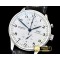 아이더블유씨 Portuguese Chrono 150 Years SS/LE Wht/Blu YLF A7750 -IWC0397B