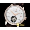 예거 르쿨트르 Master Grande Trad. Tourb. Cylindrique RG/LE Wht Tourb -JL130B