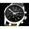 론진 Master Chrono/Calendar SS/LE Black Asia 7751 -LON011B