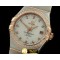 오메가 Double Eagle Midsize Auto SS/RG/Diam White Diam -OMG0218D