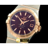 오메가 Double Eagle Midsize Auto SS/RG Brown Stick Asian -OMG0219D