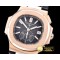 파텍필립 5980 Nautilis Chrono 18K Wrapped RG/LE Black BP A7750 -PP0210B