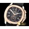 파텍필립 Aquanaut Chronograph 5968A RG/RU (Blk) Grey YLF A7750 -PP0293A