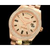 롤렉스 RG Pres 2Diam Bez Diam/Ruby Dial Swiss Eta 28 -R2DD0188B