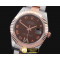 롤렉스 SS/RG Oyster Fluted Brown Roman Asian Eta 28362 -R2DJ0186E