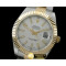 롤렉스 SS/YG Oyster Fluted White Sticks Asian Eta 28362 -R2DJ0187C