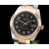 롤렉스 SS/RG Oyster Fluted Black Num Asian Eta 28362 -R2DJ0188K