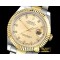 롤렉스 DJ2 41mm Oyst Flt YG/SS Gold Diam BP A3136 Mod -R2DJ0203C