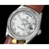 롤렉스 DayDate Fluted Silver Roman SS/LE Asian Eta 2836 -RDD0189K