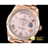 롤렉스 DayDate 228206 RG/RG Pink Roman BP Swiss 2836 -RDD0195C