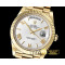 롤렉스 DayDate Fluted Silver RG/LE Asian 2813 -RDD0196A