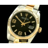 롤렉스 SS/YG TT Black Asian 2813Real Diamonds -RDJ0208A